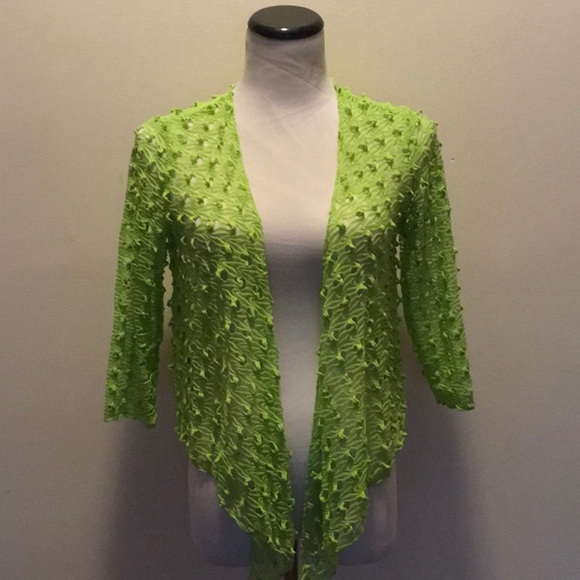 NWT Mirror Image Mesh Top in Bright Lime Green (size S) - Picture 1 of 7